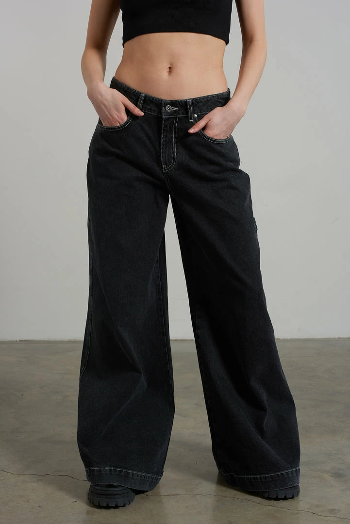 The Ragged Priest Sweeper Jean Charcoal 4 The Ragged Priest Sweeper Jean Charcoal