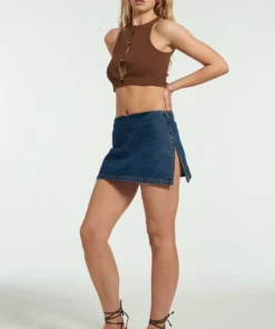 The Ragged Priest Milk It Tide Rib Vest NEW ARRIVALS