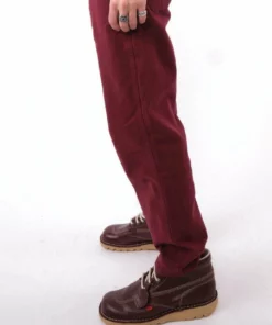 The Ragged Priest Kickers Classics Mens Burgundy Pants