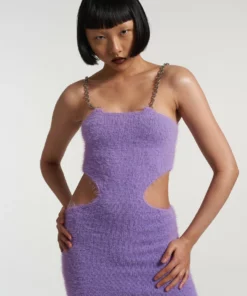 The Ragged Priest Venus Fluffy Mini Dress