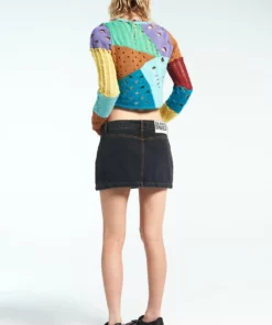 The Ragged Priest NEW ARRIVALS Visitor Patchwork Knit