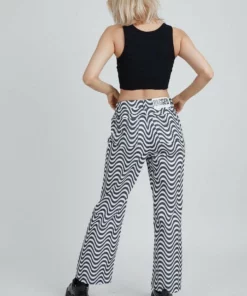 The Ragged Priest Wave Jean - White WOMEN'S