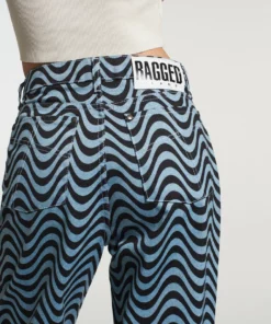 The Ragged Priest Wave Jean - Blue WOMEN'S