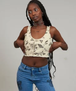 The Ragged Priest Milk It Wing Top WOMEN'S