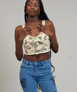 The Ragged Priest Milk It Wing Top WOMEN'S 9 The Ragged Priest Milk It Wing Top WOMEN'S