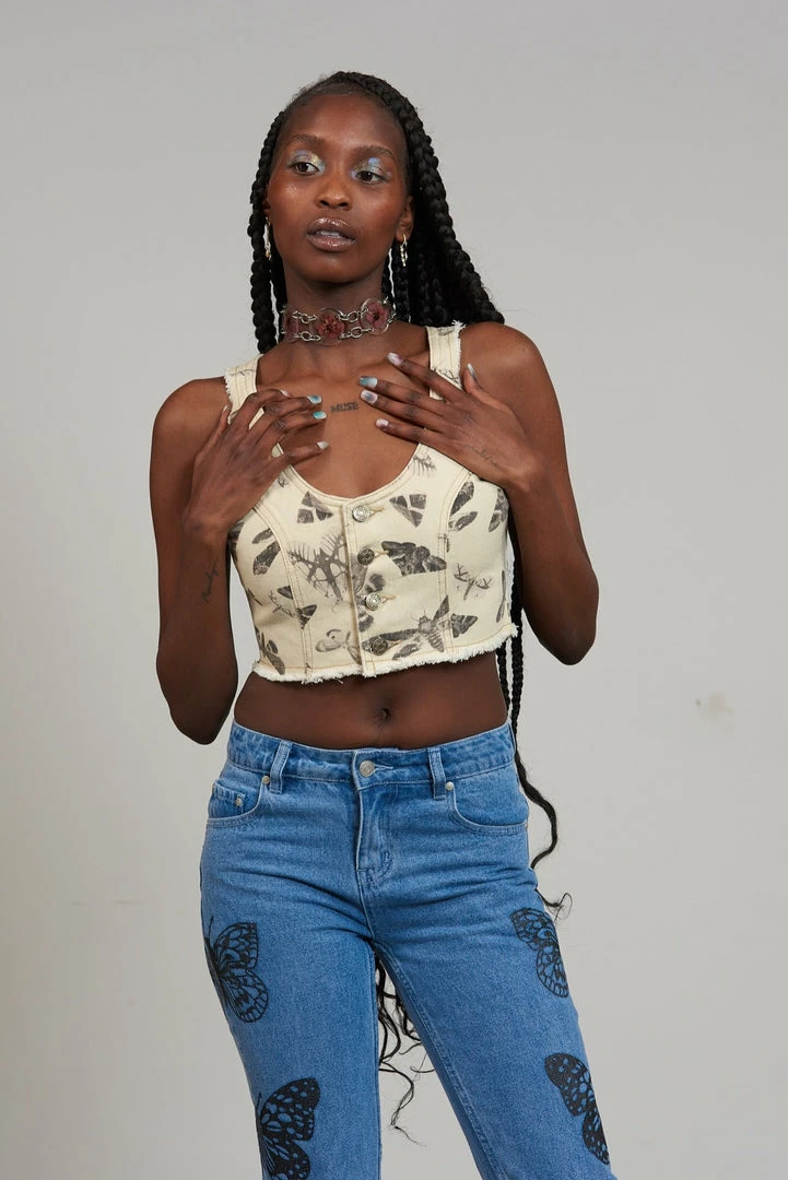 The Ragged Priest Milk It Wing Top WOMEN'S 4 The Ragged Priest Milk It Wing Top WOMEN'S