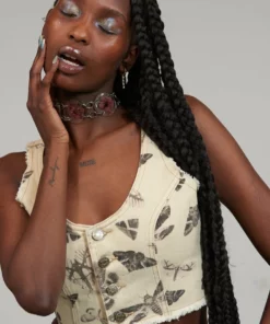 The Ragged Priest Milk It Wing Top WOMEN'S 8 The Ragged Priest Milk It Wing Top WOMEN'S