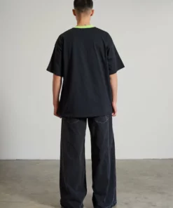 The Ragged Priest Ragged Short Sleeve Black Tee