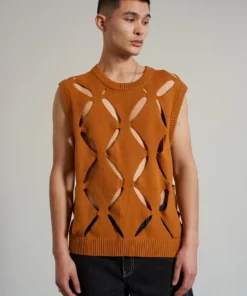 The Ragged Priest Louie Knit Vest NEW ARRIVALS