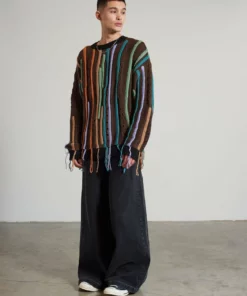 The Ragged Priest Shredded Knit Jumper