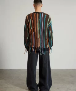 The Ragged Priest Shredded Knit Jumper