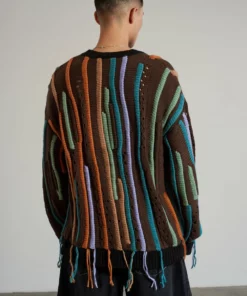 The Ragged Priest Shredded Knit Jumper