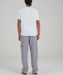 The Ragged Priest MEN'S Kickers Classics White Print And Embroidery Tee