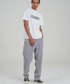 The Ragged Priest MEN'S Kickers Classics White Print And Embroidery Tee