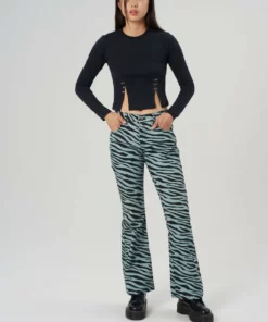 The Ragged Priest Milk It Split Top WOMEN'S