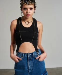 The Ragged Priest WOMEN'S Clone Vest - Black 9 The Ragged Priest WOMEN'S Clone Vest - Black