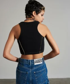 The Ragged Priest WOMEN'S Clone Vest - Black 7 The Ragged Priest WOMEN'S Clone Vest - Black