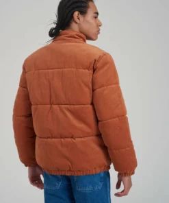 The Ragged Priest Kickers Classics Rust Cord Puffer Jacket